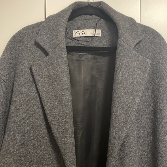 Gray Zara robe coat - Picture 2 of 7